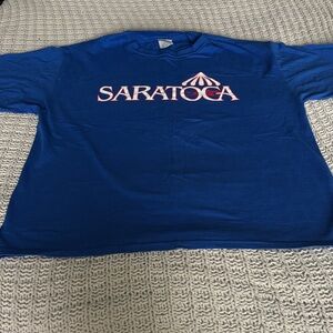 Blue Saratoga Racetrack T-Shirt